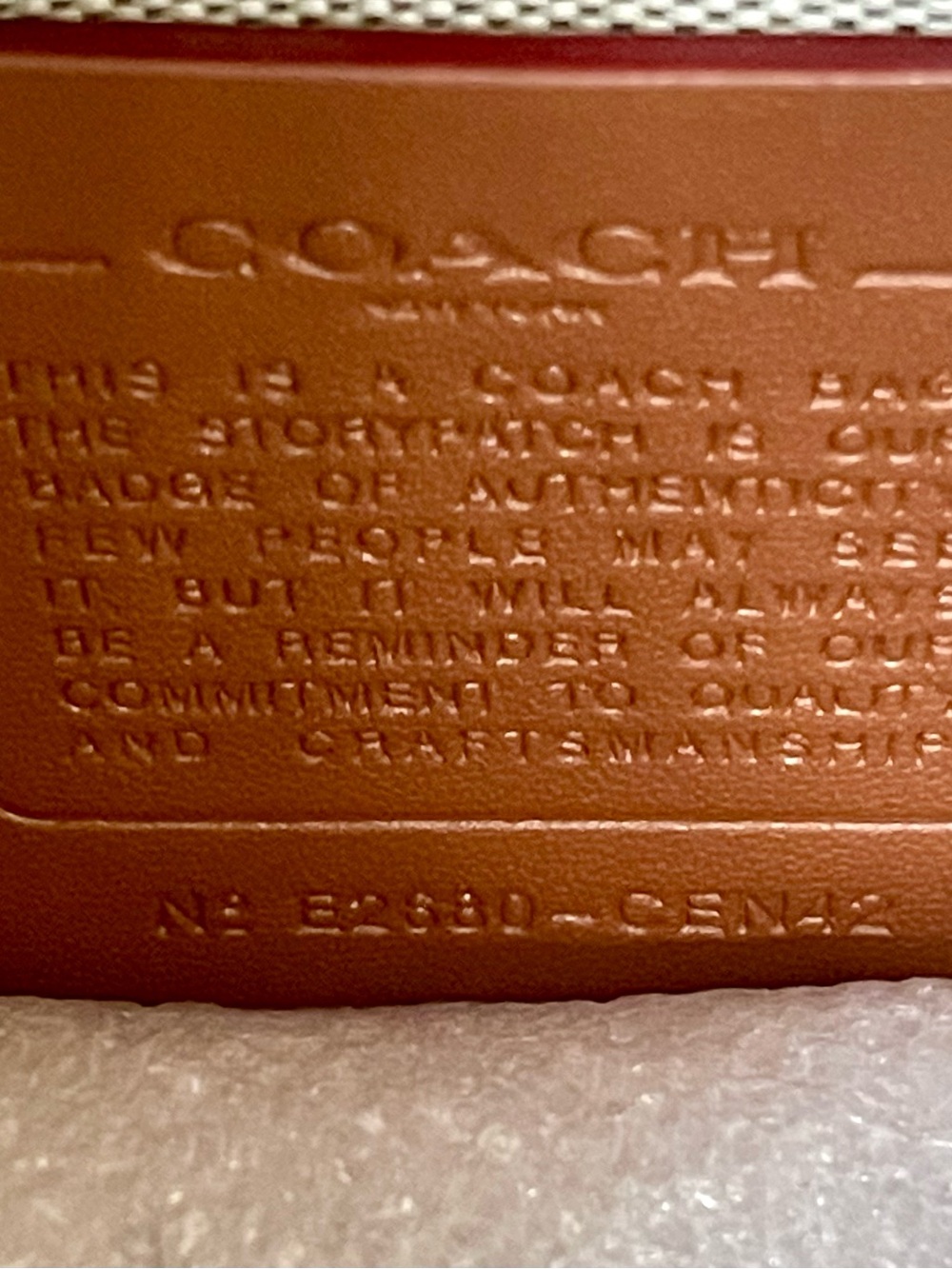 Coach Loved Leather Rogue 31 Brass/Green Rub-Off Soft Full Grain Leather NWT - Picture 16 of 16